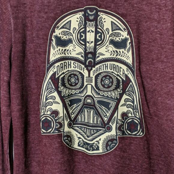 Star Wars Darth Vader Thermal Shirt - Size S - EUC - Picture 2 of 4